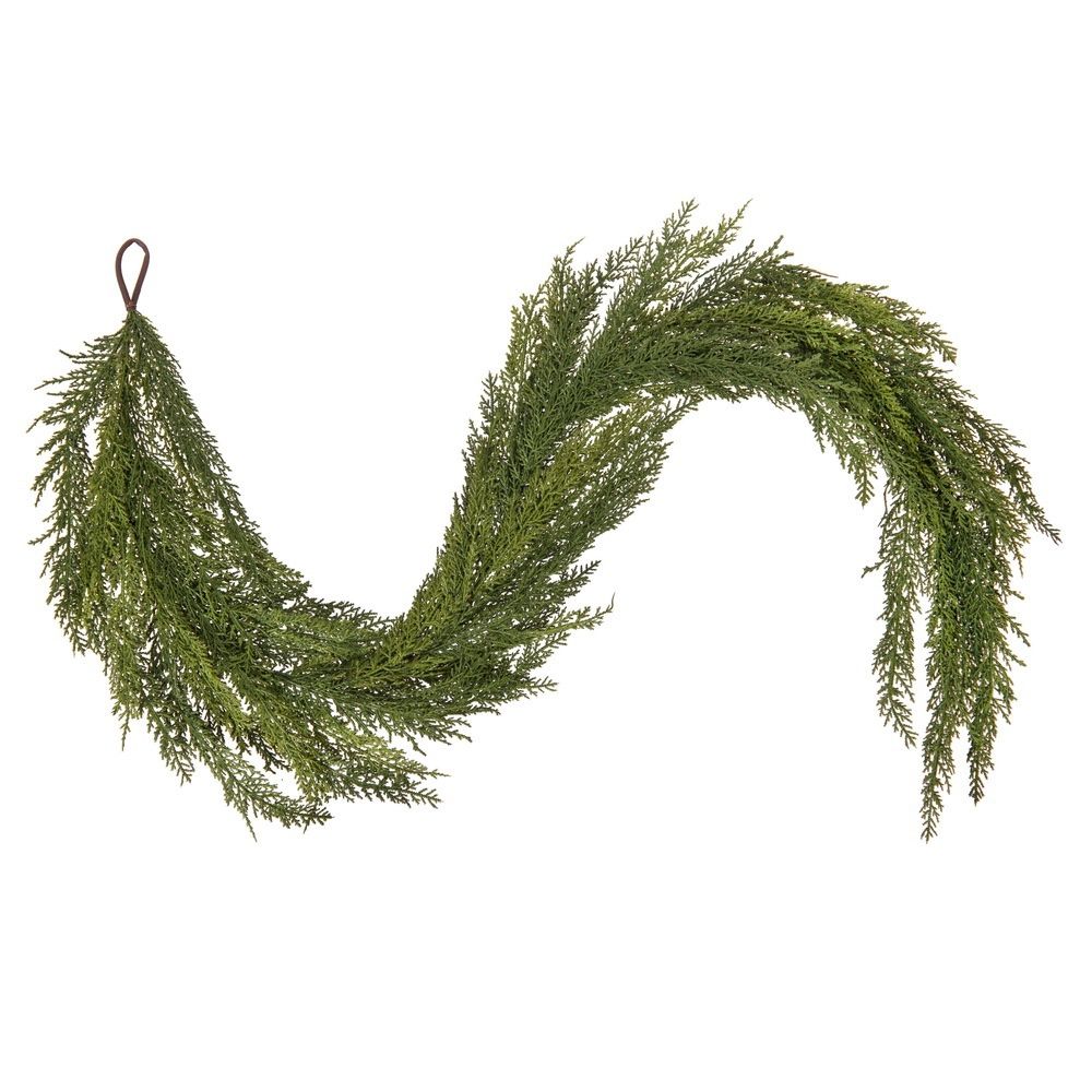72&quot; Green Cedar Garland