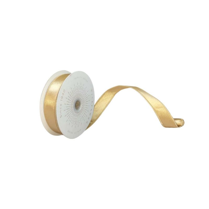 1” x 10yd Champagne Satin Ribbon