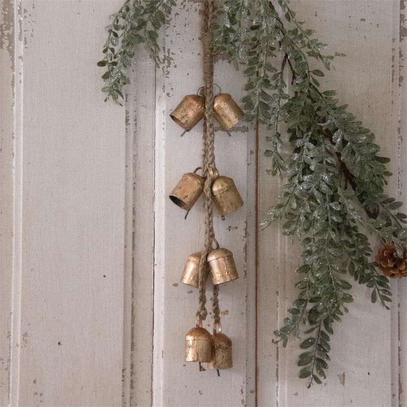 Mini Hanging Brass Bells, Sm