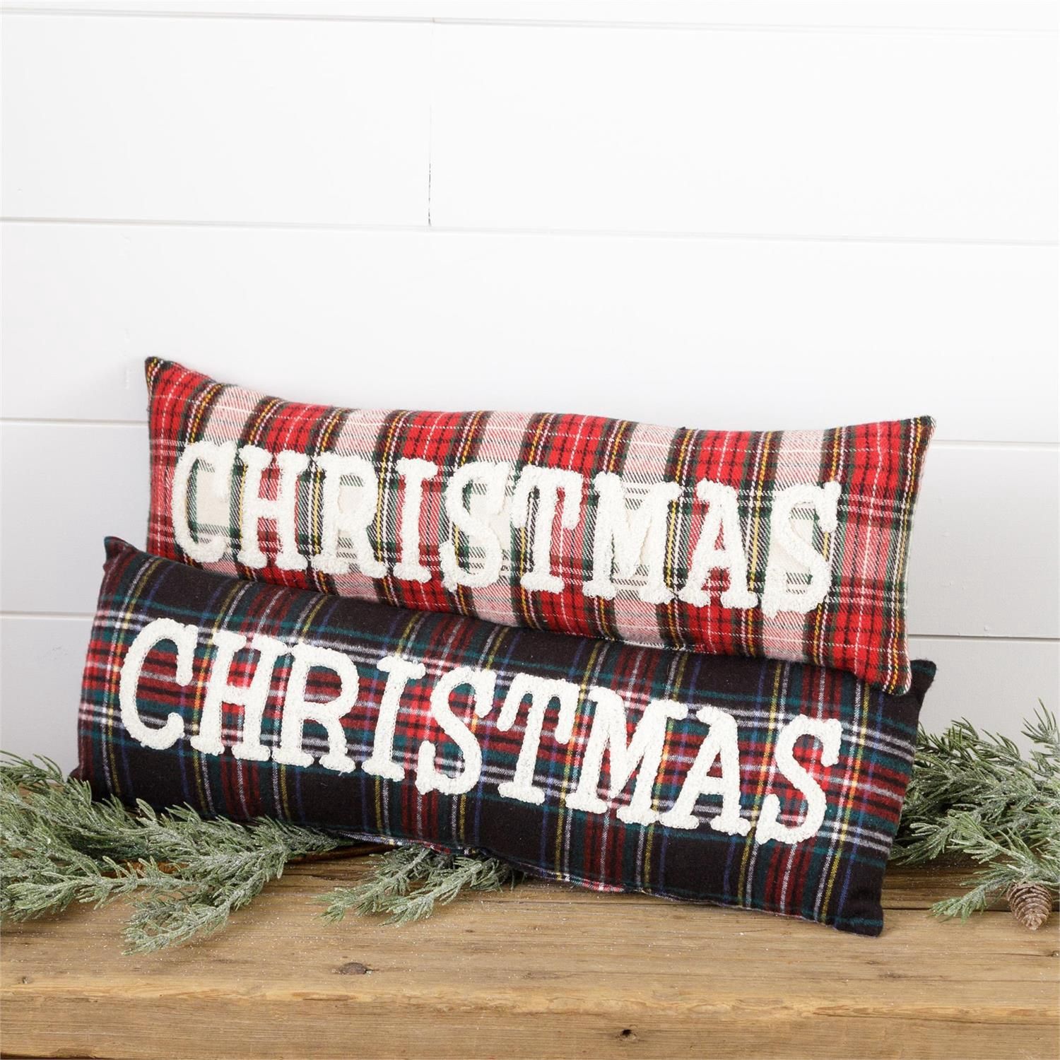 Pillows - Christmas Plaid And Tartan