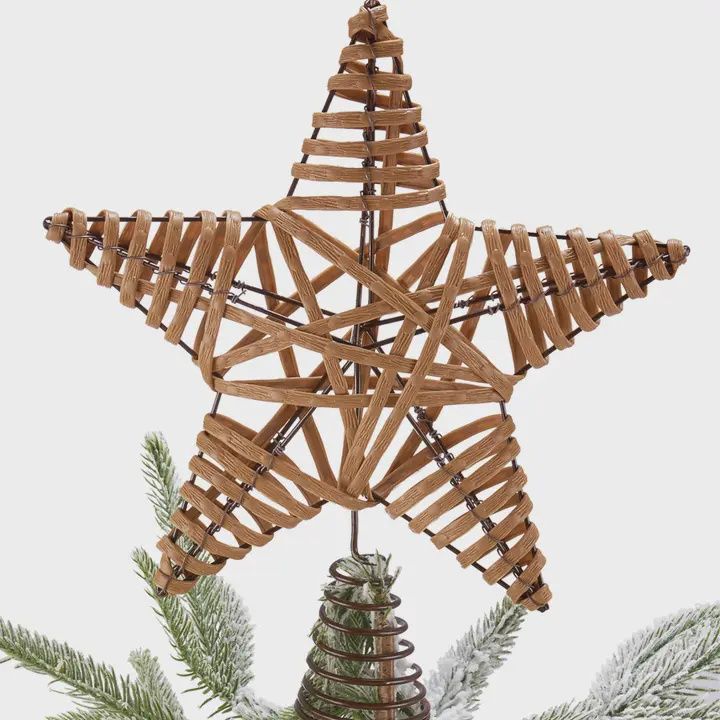 Natural Star Tree Topper