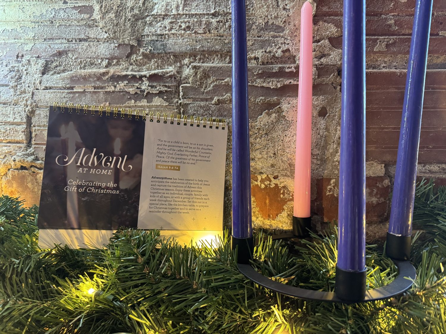 Advent Kit with Candle Holder