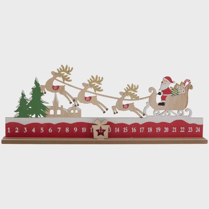 Santa &amp; Reindeer Advent Calendar