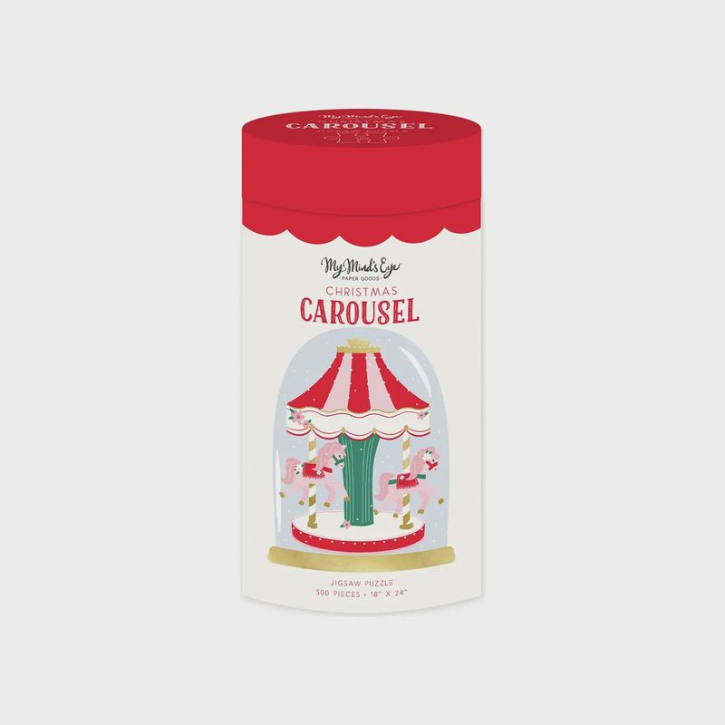 Christmas Carousel Jigsaw Puzzle