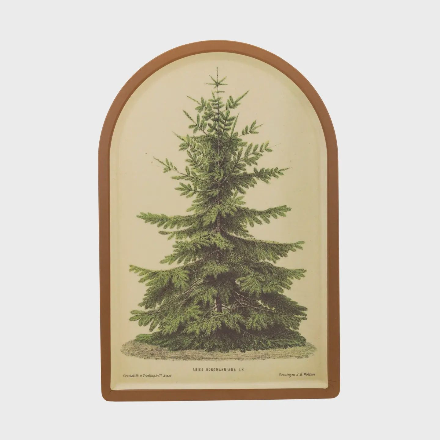 Christmas Tree Bamboo Tray