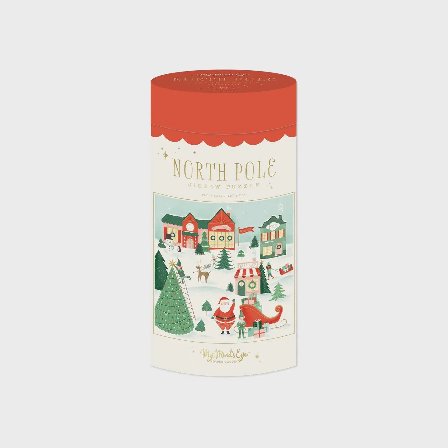 North Pole Village Puzzle