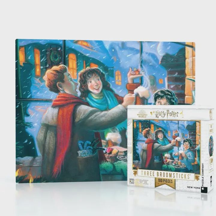 Three Broomsticks Mini - 100 Piece Mini Puzzle