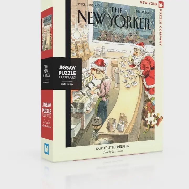 Santa's Little Helpers - 1000 Piece Jigsaw Puzzle
