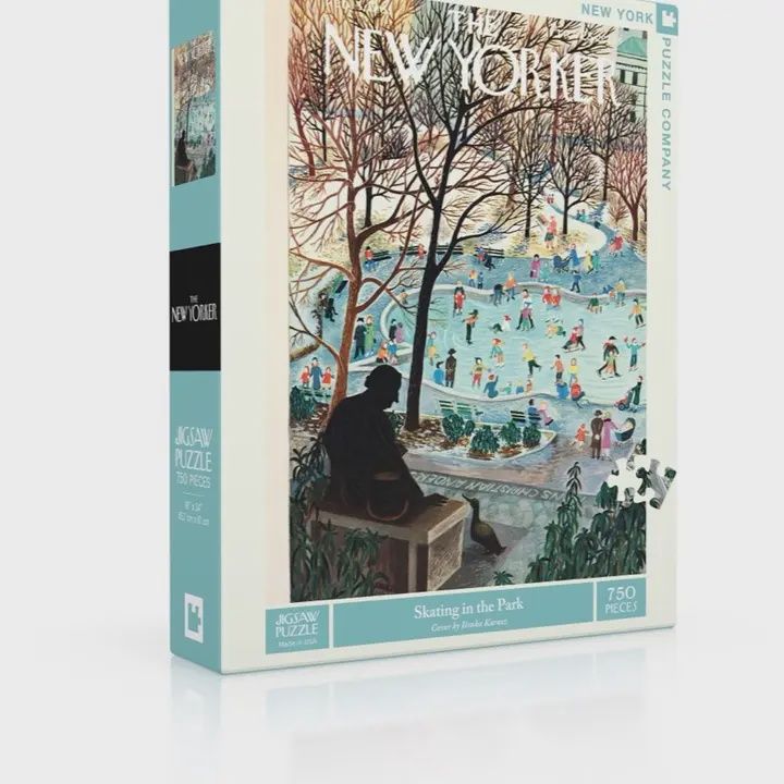 Skating in the Park - 750 Piece Jigsaw Puzzle