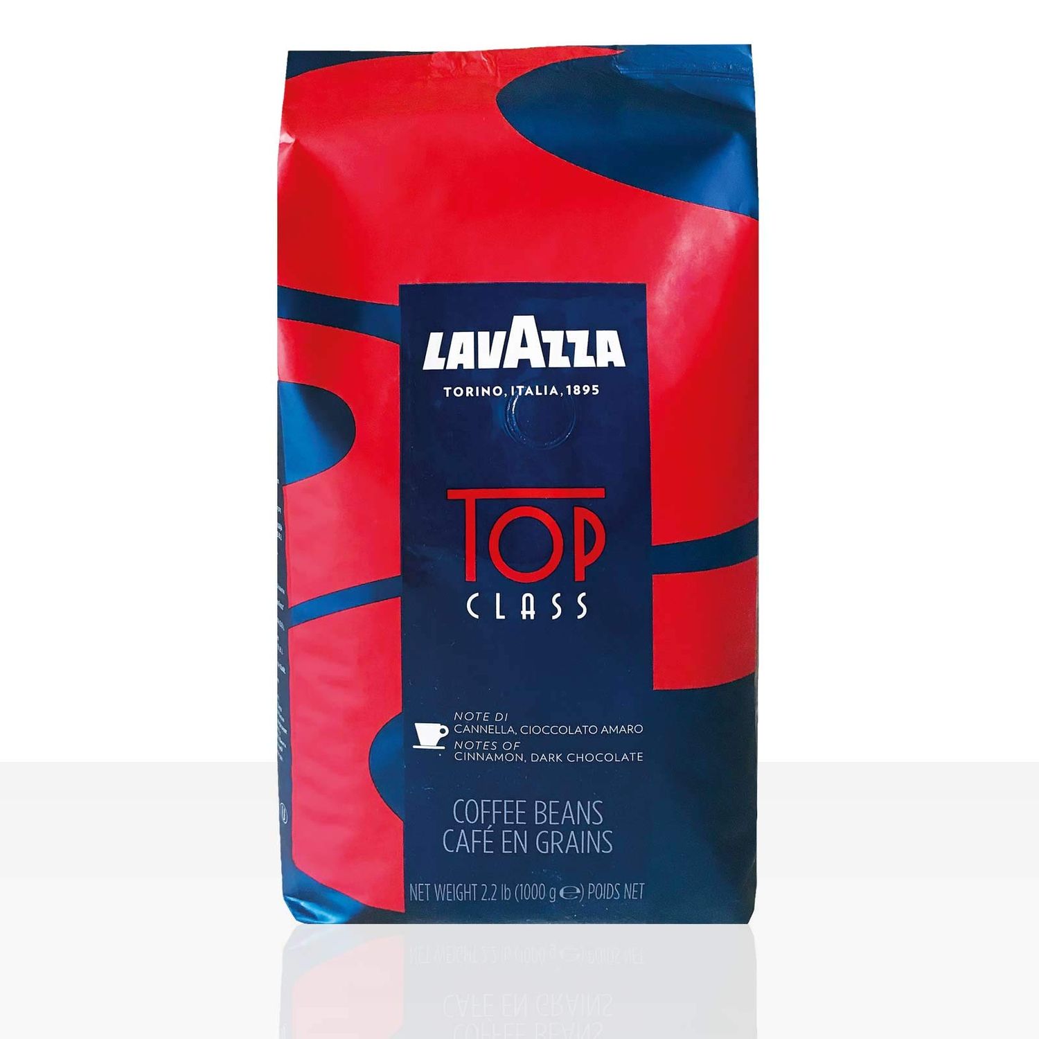 Lavazza Top Class Coffee Beans (6 Packs of 1Kg)