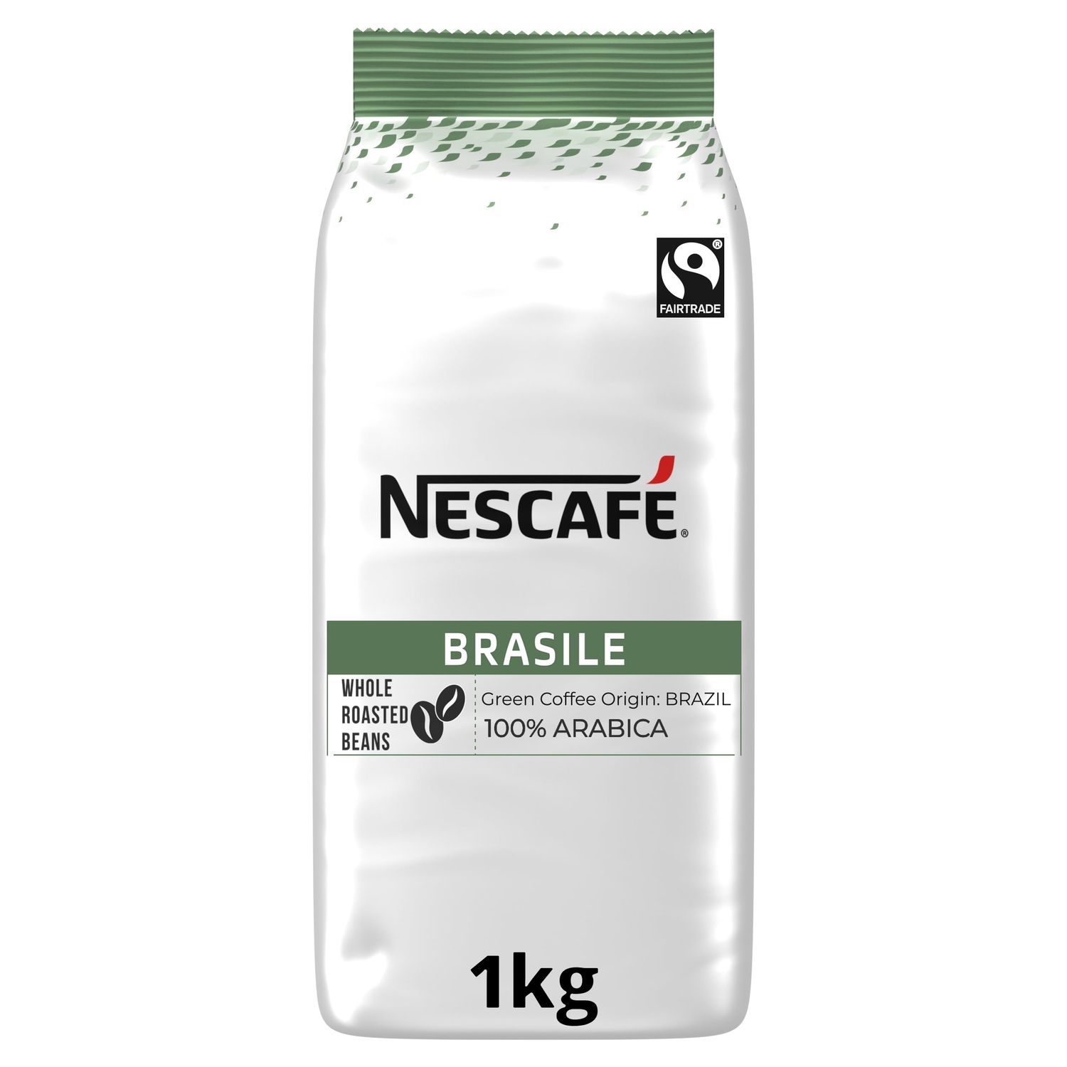 NESCAFÉ Brasile Coffee Beans | 100% Arabica | Single Origin | Fairtrade | 1kg, Packaging May Vary