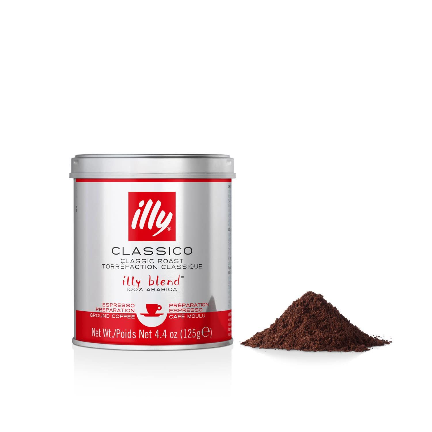 Illy Ground Espresso Coffee Medium Roast