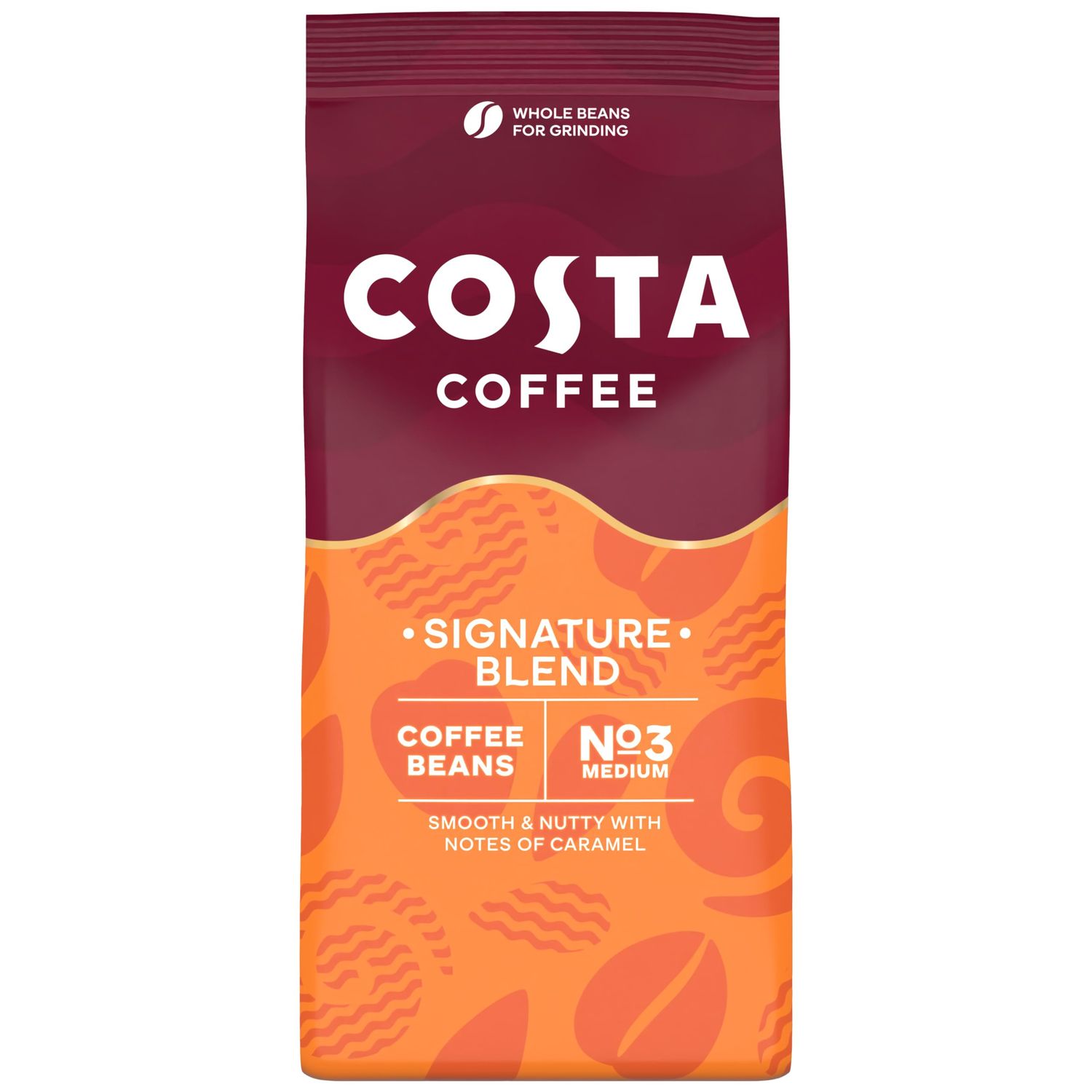 Costa Mocha Italia Signature Blend Whole Coffee Beans, 200 g