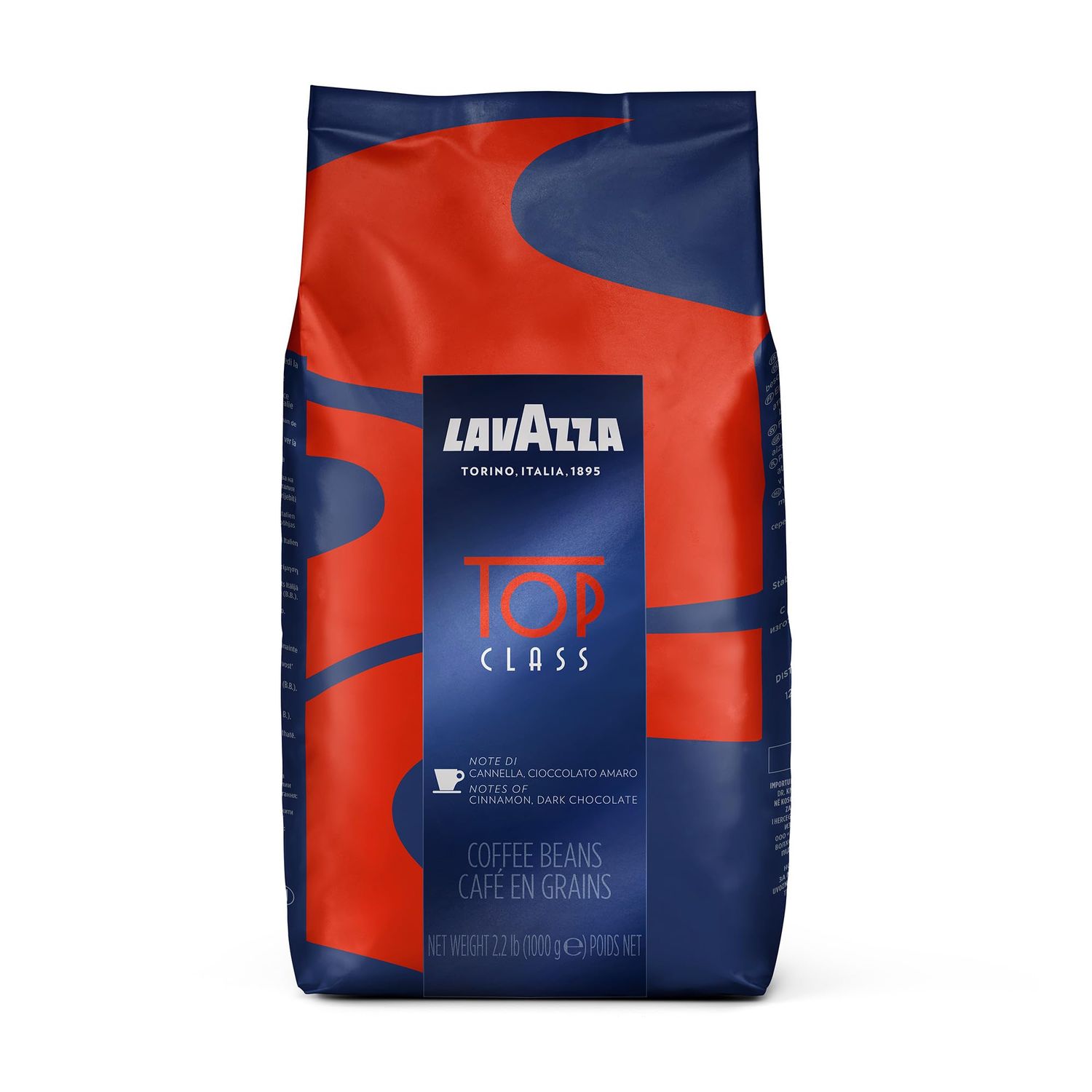 Lavazza Top Class Coffee Beans 1x1kg