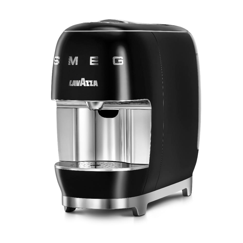 LAVAZZA 18000448 Coffee Capsule Maker, A Modo Mio Smeg, Black