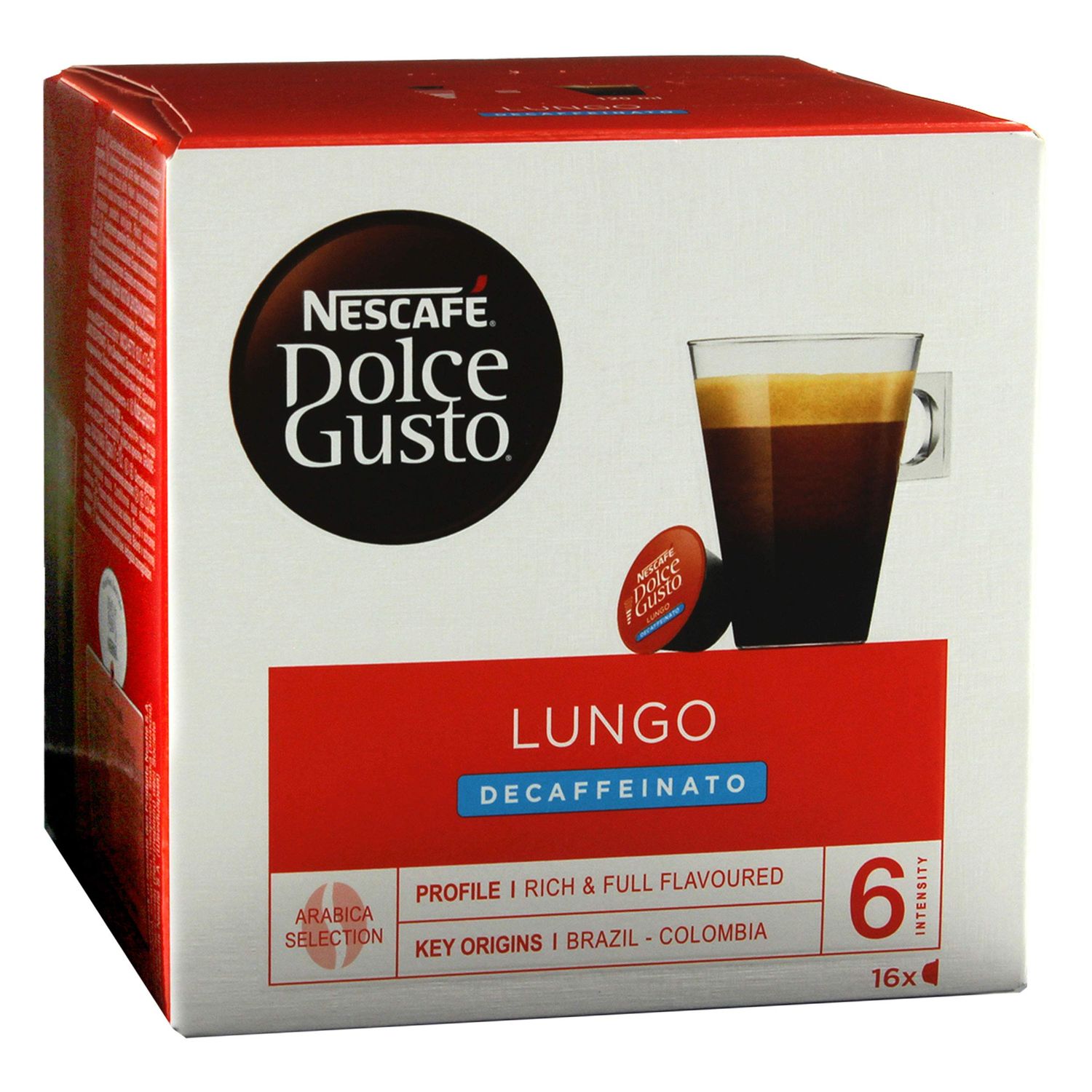 NESCAFÉ Nescafe Dolce Gusto Caffe Lungo entkoffeiniert