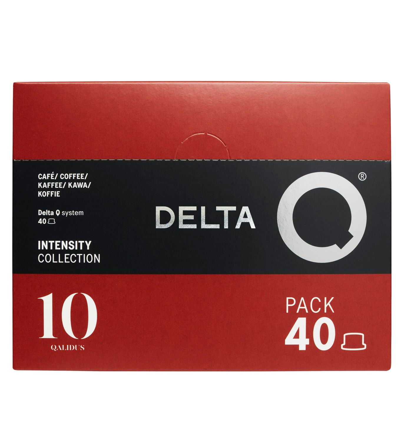 Delta Q Qalidus Intensity 10-40 Coffee Capsules
