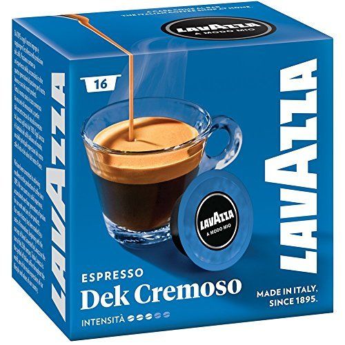 Lavazza A Modo Mio Dek Creamy Decaf Coffee Pods Capsules (16 Pods) by LAVAZZA A MODO MIO