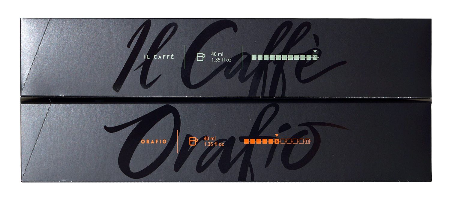 Nespresso Vertuo Line Espresso Assortment of Coffee: Il Caffe, Orafio 20 Capsules Pods