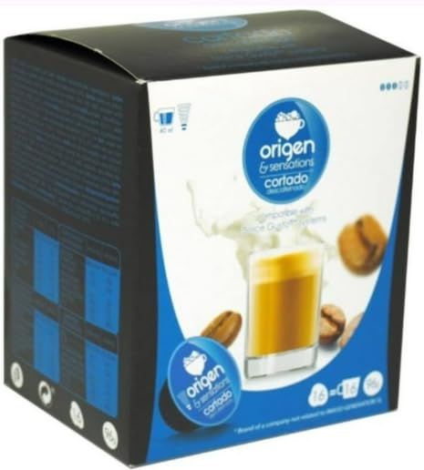 Decaffeinated Coffee Capsules - Origin Blend, 16 Capsules per Pack (Pack of 2) - Smooth &amp; Aromatic Coffee