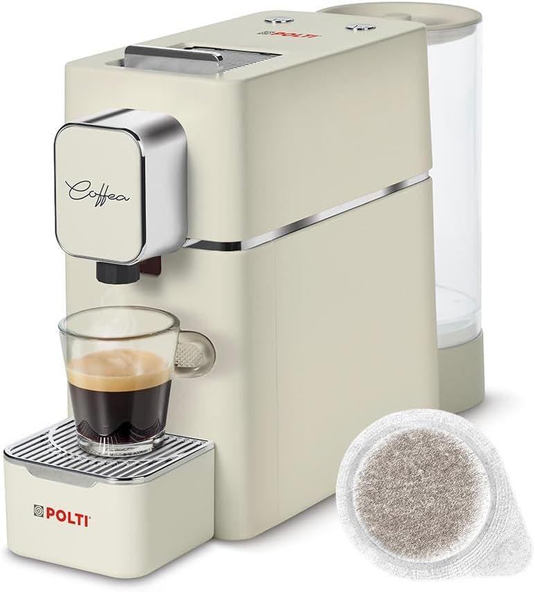 Polti Coffea S15C, Espresso Coffee Machine, Compatible with ESE 44 mm Pods, 0.85 L Tank, Adjustable…