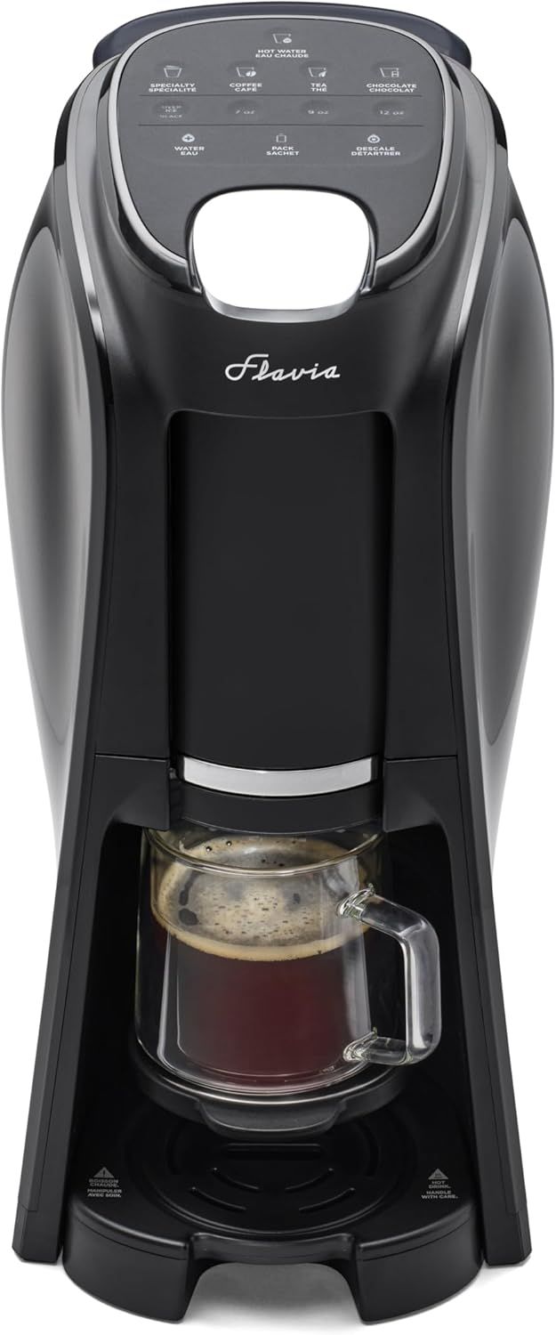 Flavia Aroma Brewer - Coffee Machine, Makes Coffee, Lattes, Tea, and other Hot or Iced Beverages wi…