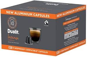 Dualit Intense Espresso Nespresso Compatible Coffee Capsules - Pack of 4 x 30
