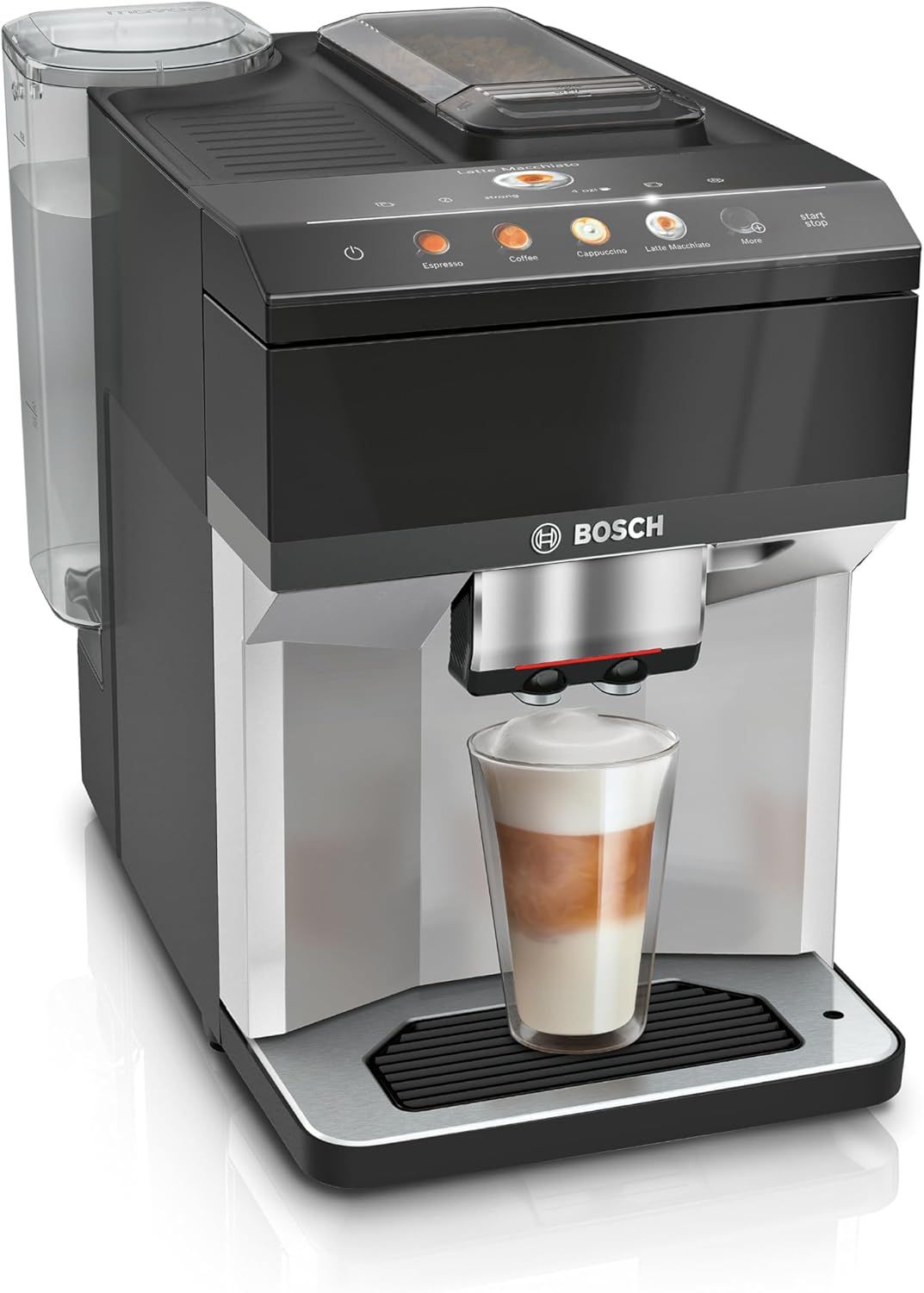 Bosch Serie 4 TPG40307, Bean to Cup Coffee Machine, VeroCafe, Cappuccinatore milk frother, DoubleCu…