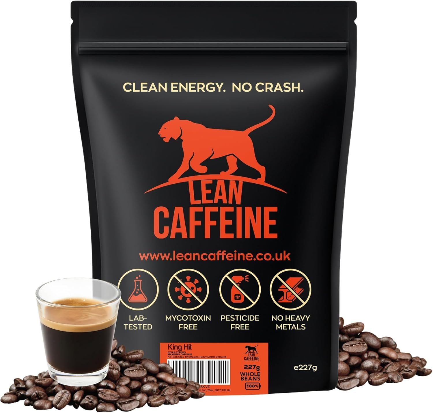Lean Caffeine High Caffeine Coffee Beans – World’s Strongest Coffee – Mycotoxin &amp; Heavy Metal Free …
