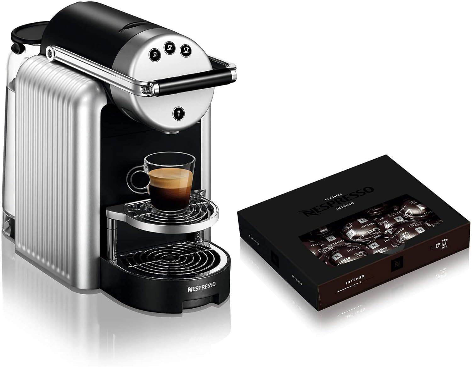 Nespresso Professional Zenius Automatic Coffee Machine, includes 50 Coffee Capsules - Coffee Maker …