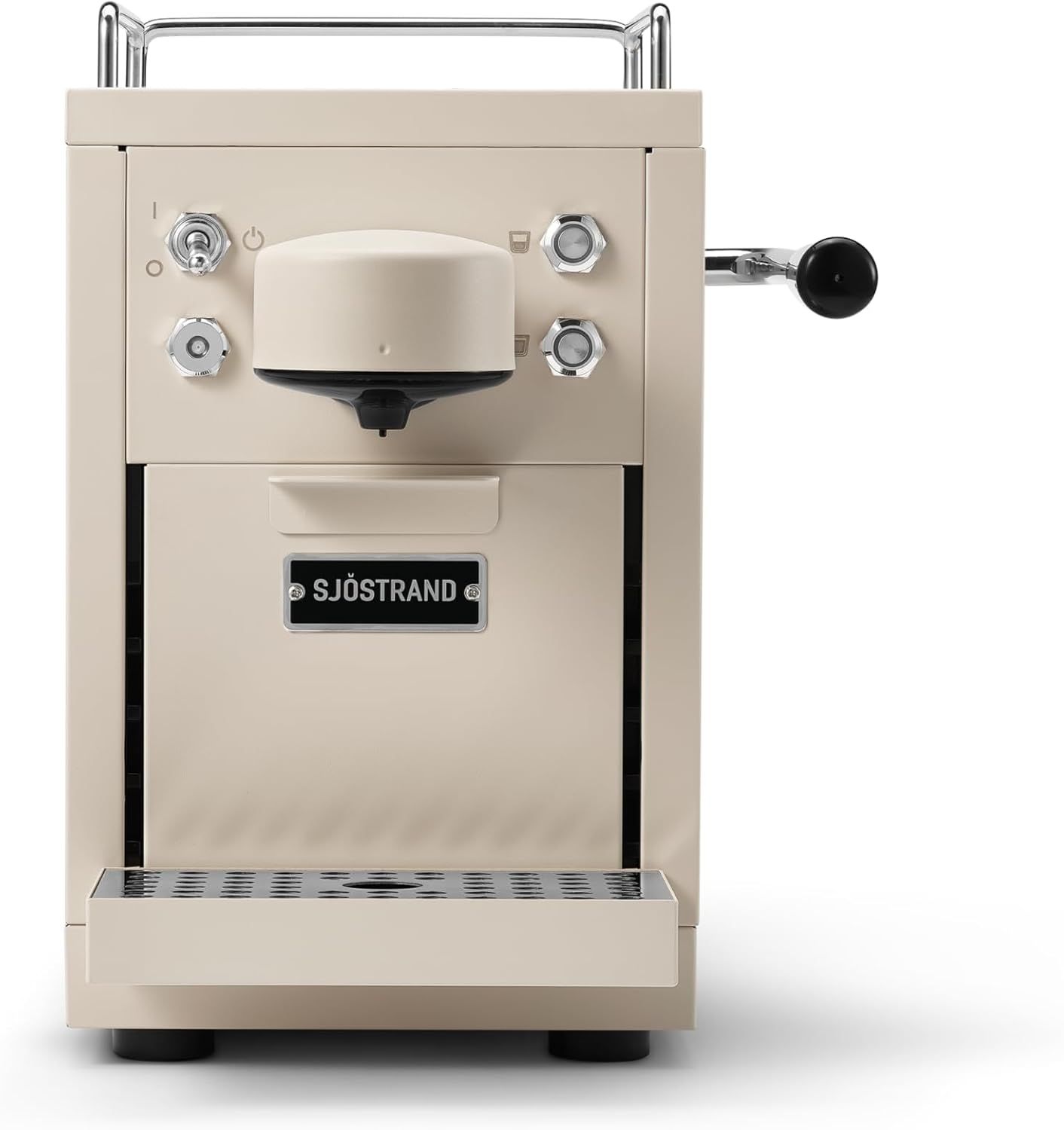 Sjöstrand The Original Capsule Coffee Machine, Pod Machine, Stainless Steel Body, Espresso or Lungo…