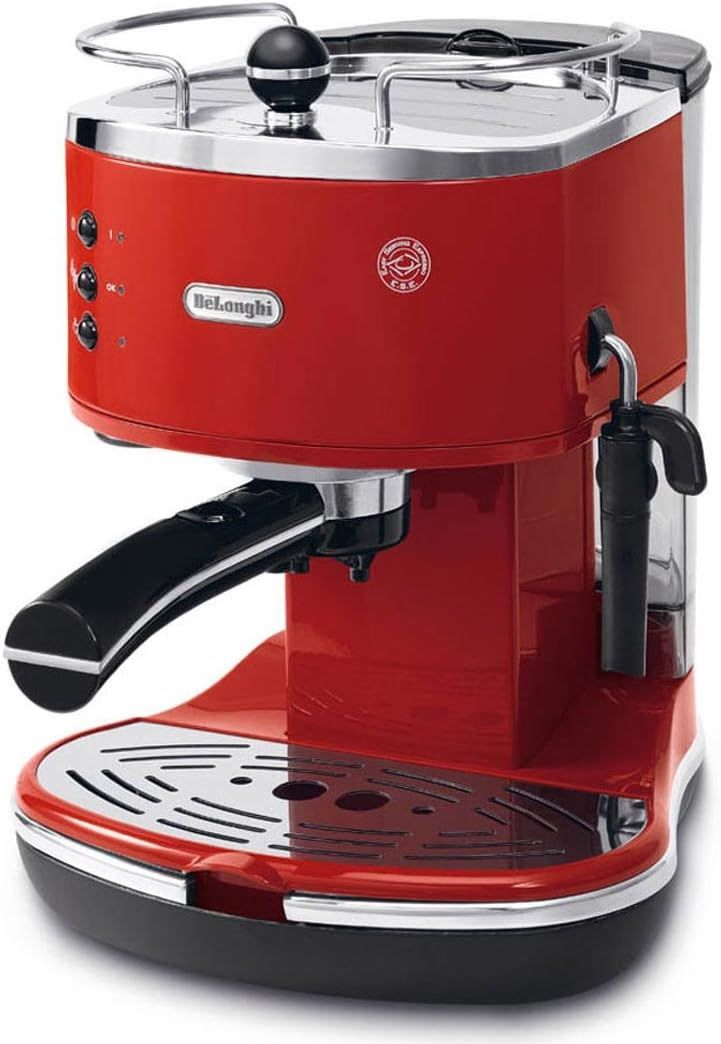 Delonghi Icona ECO311.R Pump Espresso Coffee Maker Red
