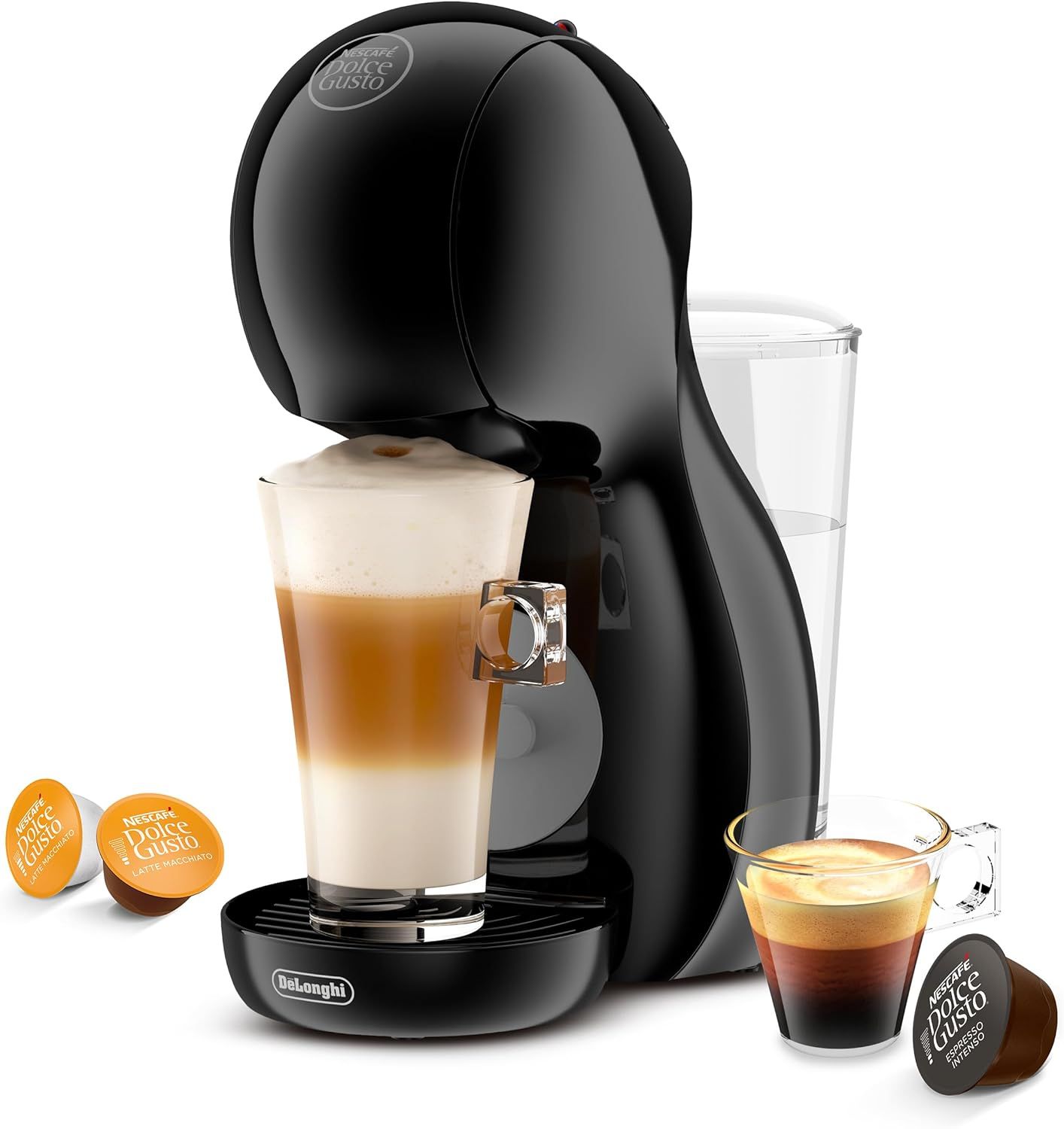 De'Longhi Nescafé Dolce Gusto Piccolo XS EDG210.BGY, Coffee Capsule Machine with Compact Design, Au…
