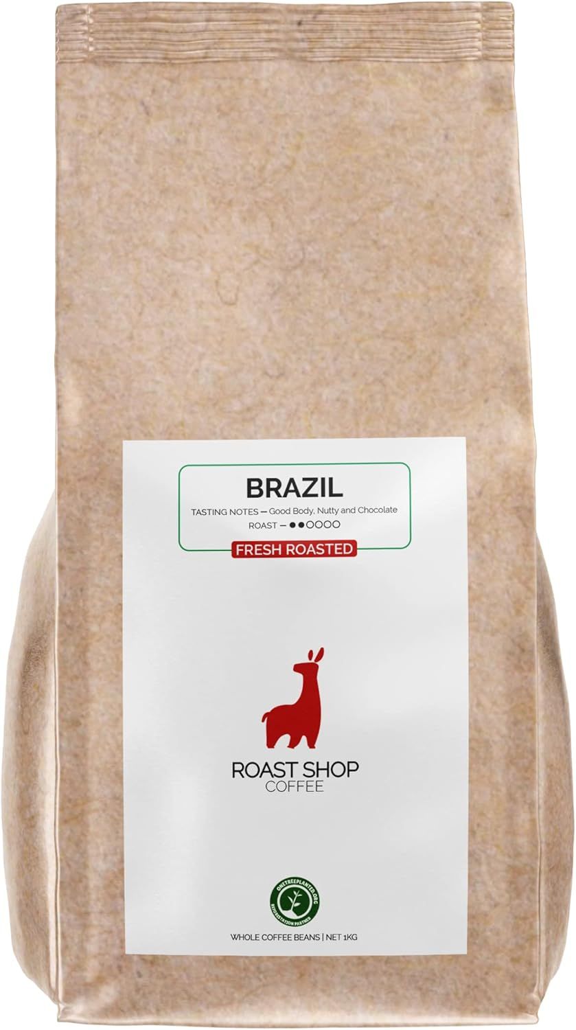 Small Batch Roasted Climate Positive Coffee Beans 1kg, BRAZIL MISTY, Seasonally Sourced, Roast Shop…