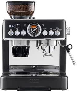 Cooks Professional Bean-To-Cup Espresso Machine | 20-Bar Italian Pump Barista Style Coffee Maker wi…