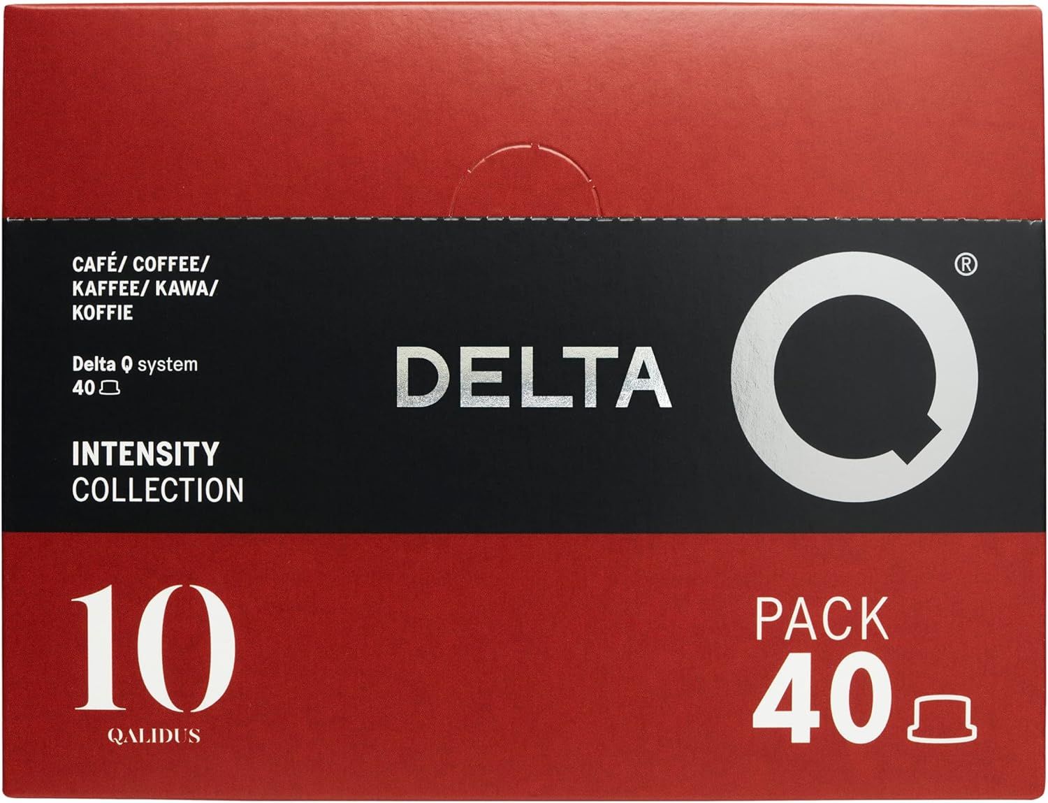 qalidus Intensity 10, Pack XL 40 Capsules, Delta Q