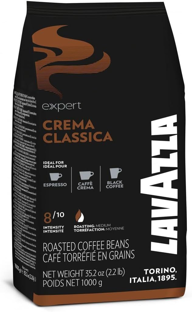 Lavazza Crema Classica Coffee Beans (1 Pack of 1Kg)