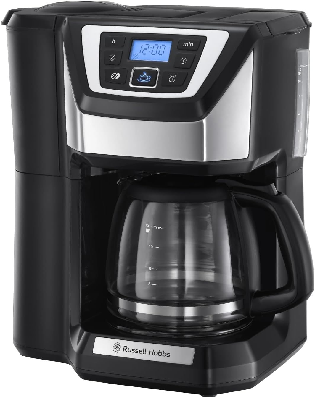 Russell Hobbs Chester Bean to Cup Filter Coffee Machine with Built-In Grinder, Grind &amp; Brew Automat…
