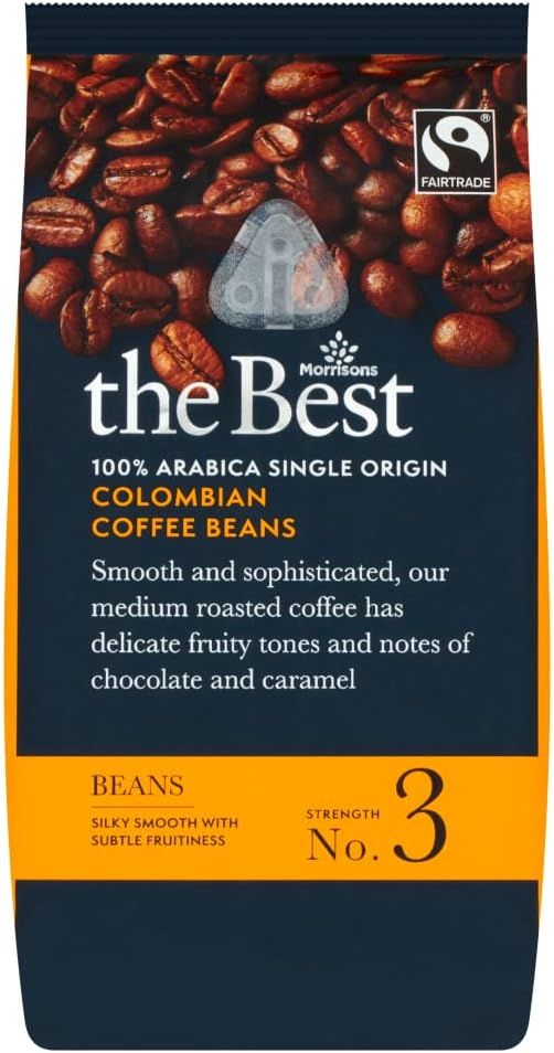 Morrisons The Best Colombian Coffee Beans, 227g