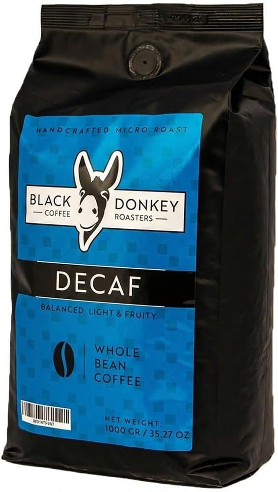 Black Donkey - 1KG Whole Coffee Beans (DECAF)