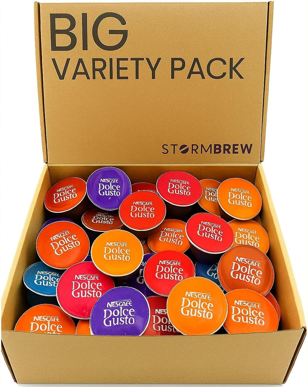 NESCAFÉ DOLCE GUSTO x20 Coffee Pods Variety Pack (Total of 20 Different Flavours Pods) - ONLY COFFE…