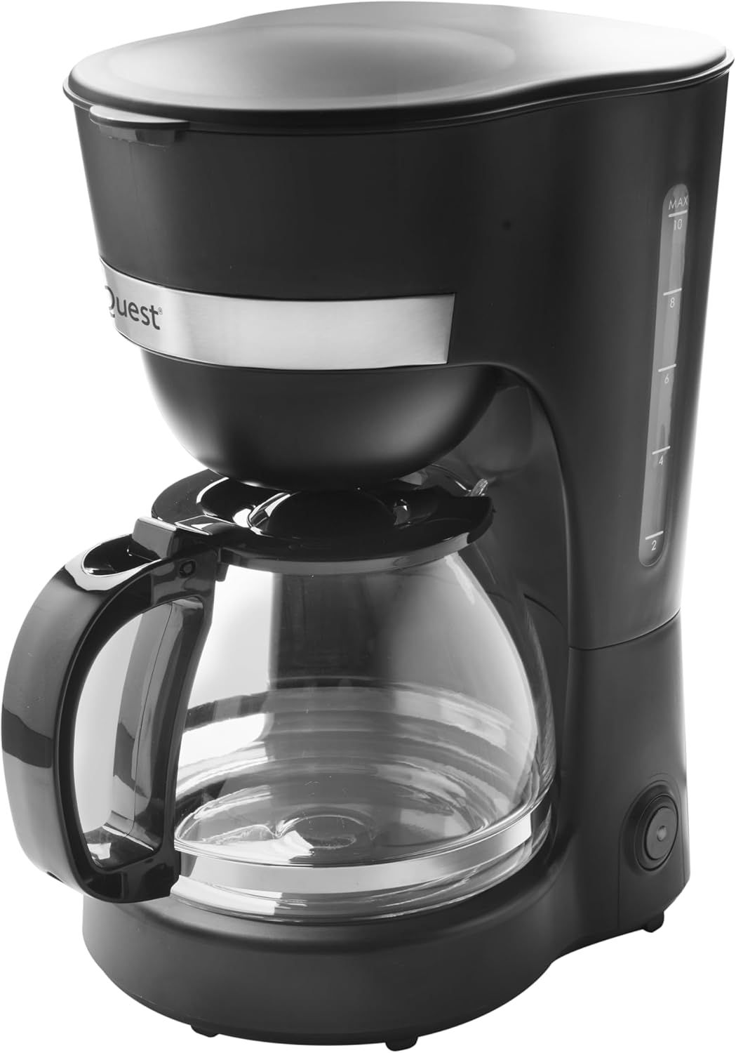 Quest Filter Coffee Machine / 1.25L Capacity/Reusable Nylon Filter / 30 Mins Keep Warm/Easy Operati…