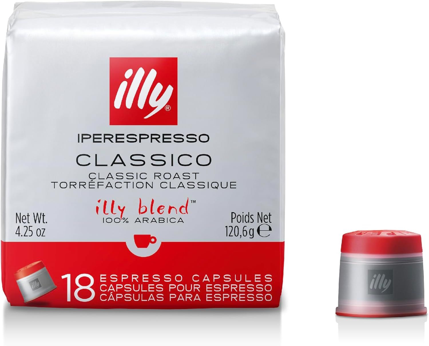 illy Coffee - iperEspresso Capsules - illy Coffee Pods - Classico Medium Roast - 100% Arabica Beans…