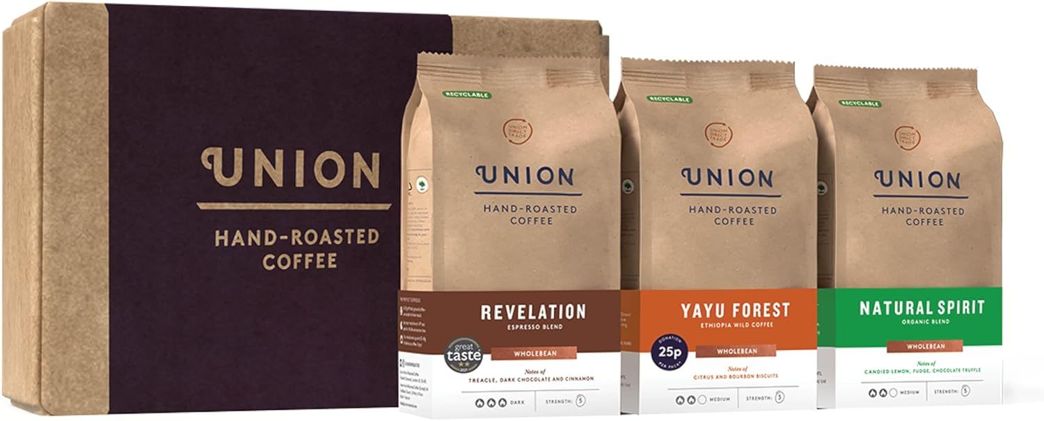 Union Coffee | Signature Gift Set | Whole Coffee Beans | Discovery Pack