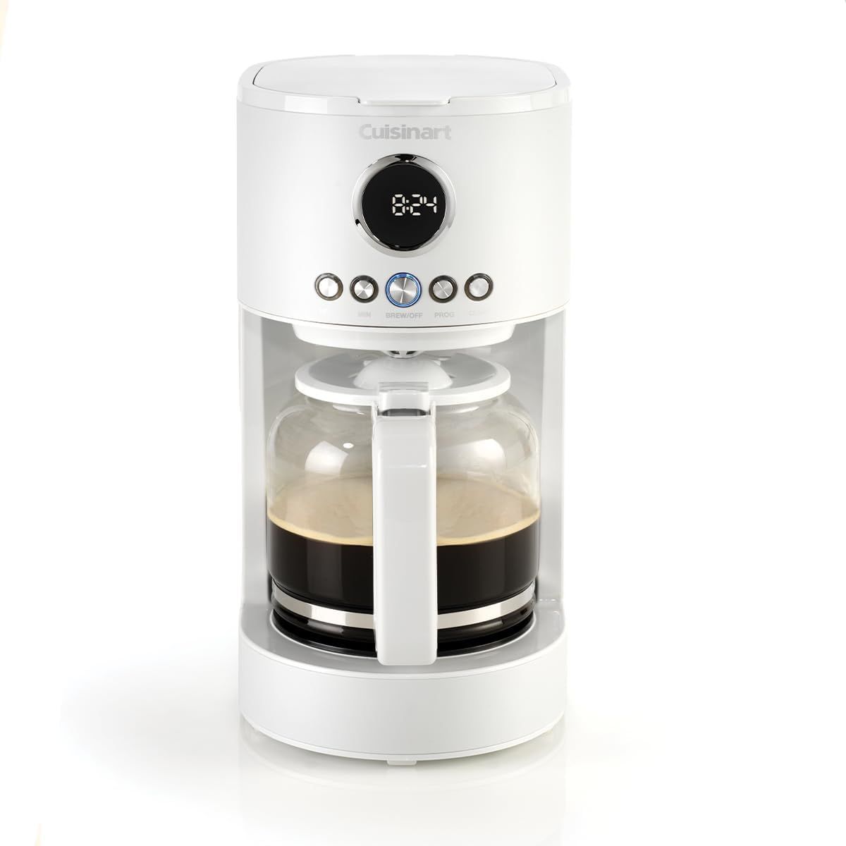 Cuisinart Filter Coffee Machine 1.8L Carafe/12 cups, Fast brew, 24hr programmable timer, 40min keep…