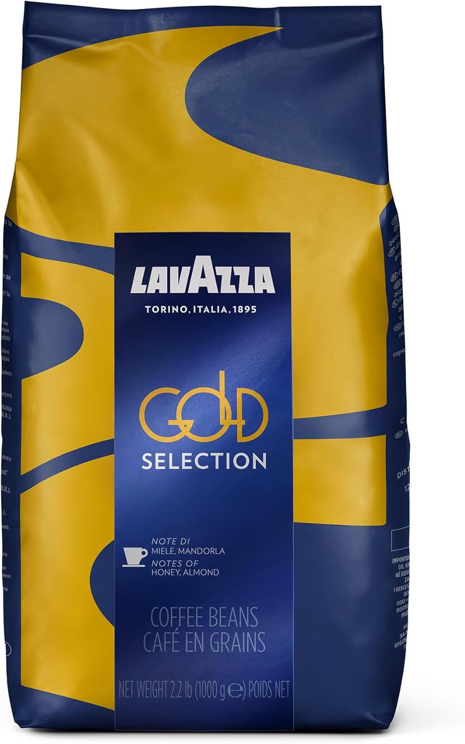 Lavazza Coffee Espresso Gold Selection, whole Beans, 1000g