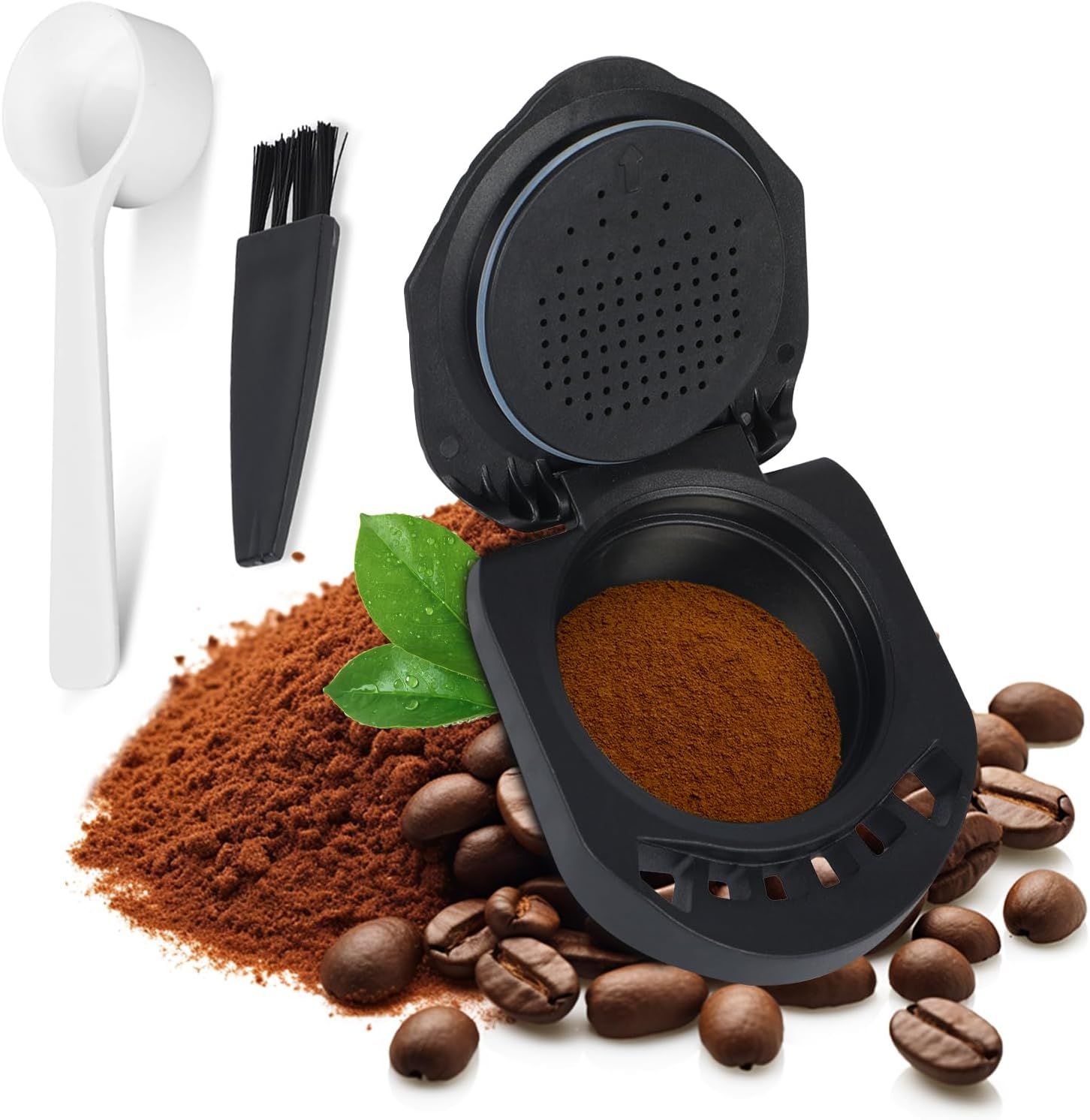 Reusable Coffee Pods for Dolce Gusto Reusable Coffee Capsule Pods Converter Adapter Refillable Coff…