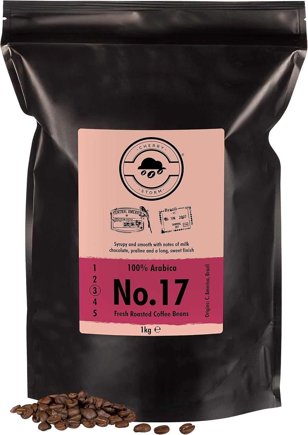Cherry Storm - No. 17 Blend - Coffee Beans - 1kg - 100% Arabica