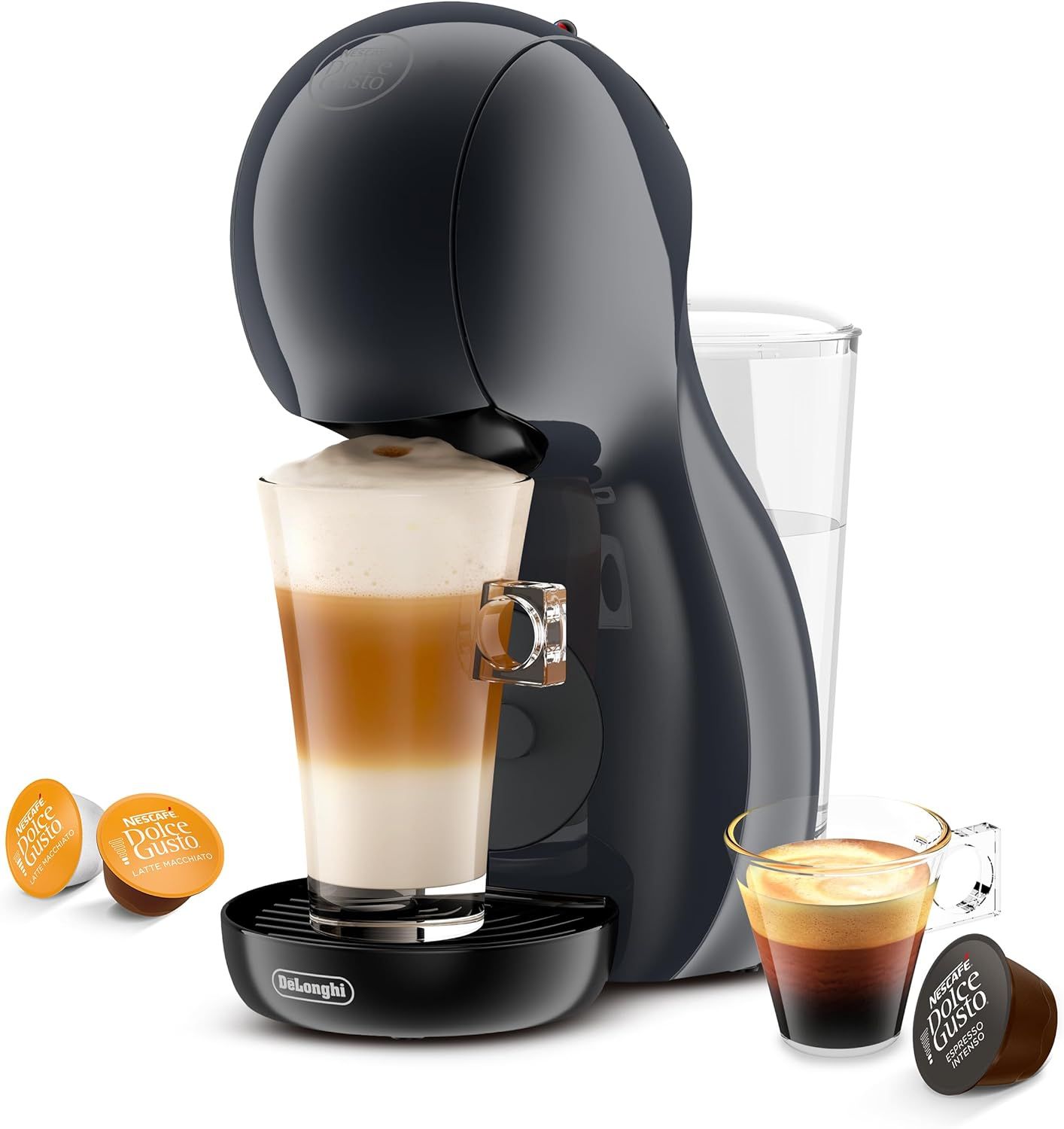 De'Longhi Nescafé Dolce Gusto Piccolo XS EDG210.A, Coffee Capsule Machine with Compact Design, Auto…
