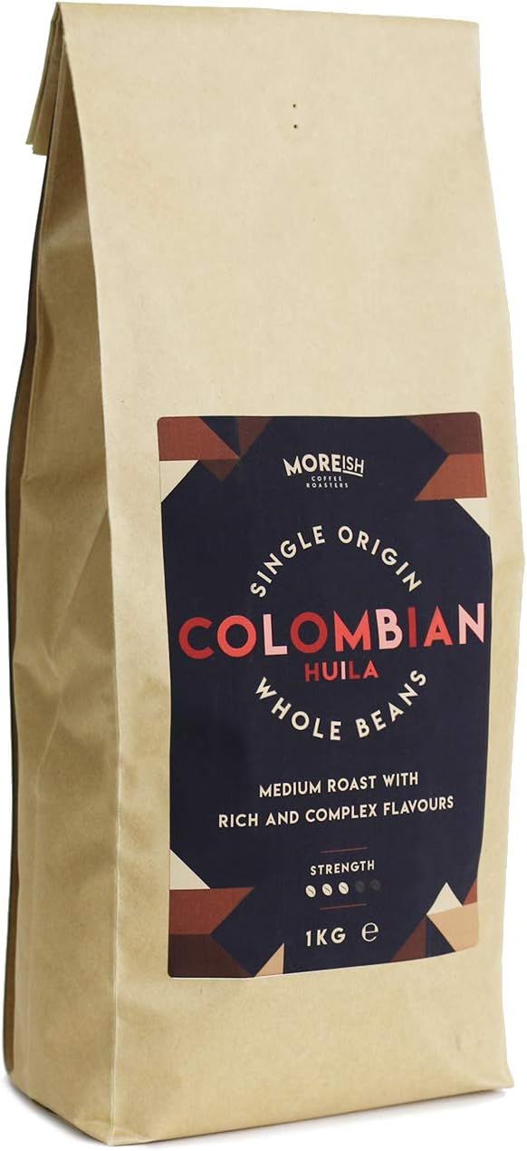 Moreish - Colombian Huila - Single Origin Coffee Beans - 1kg